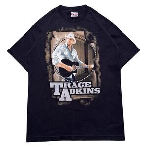 Trace Adkins T Shirt Adult M Cowboys Back In Town Concert Tee 2010 Made USA